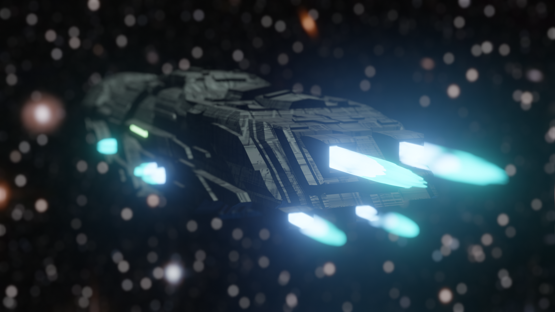 Sci-Fi CargoShip/Cruiser  preview image 2
